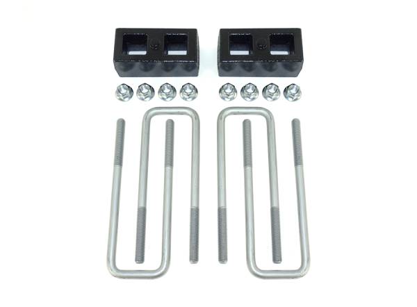 Pacbrake - HP10525 2.0" REAR LIFT BLOCK KIT FOR 1999-2021 TOYOTA TUNDRA & 1995-2023 TOYOTA TACOMA (2WD/4WD)