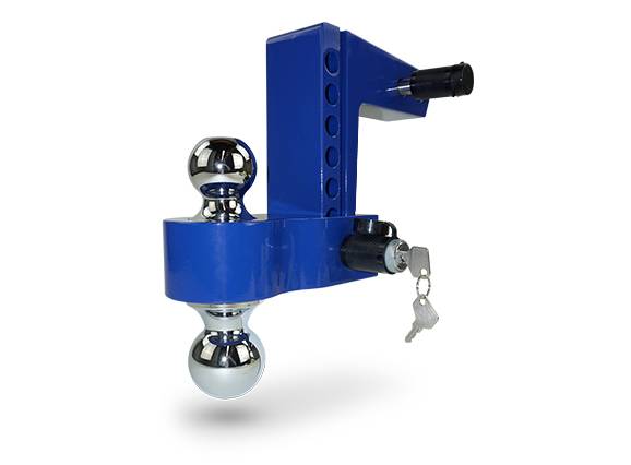 Pacbrake - HP10463-2 Pacbrake Ball Mount - 2.5" shank;6" Drop;Blue