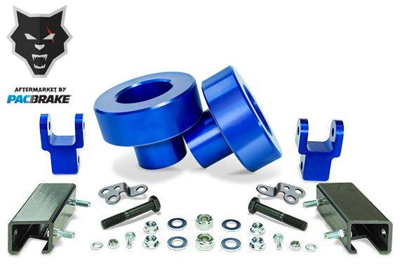 Pacbrake - HP10294 Leveling Kit (2.5 inch Lift) For 2011-2022 Ford F-250/350 Super Duty 4WD