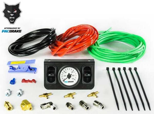 Pacbrake - HP10124 Paddle Valve In Cab Control Kit Dash Switches For Independent Activation