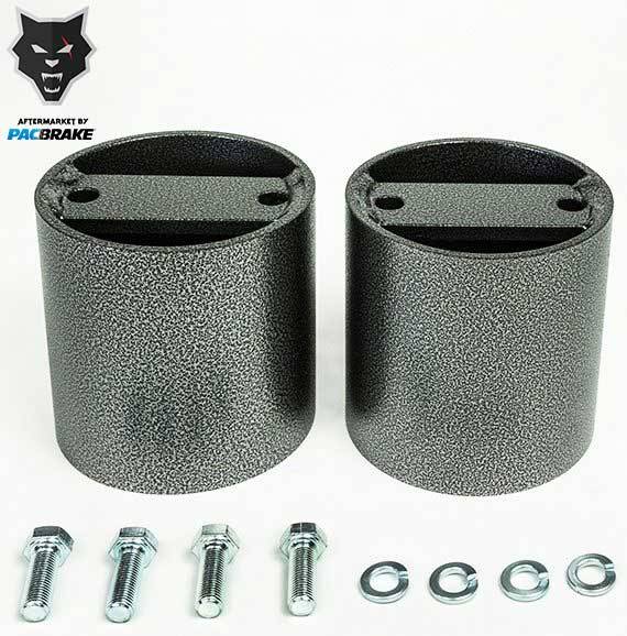 Pacbrake - HP10154 4-Inch ALPHA HD Air Suspension Spacer Kit for Single And Double Convoluted Spring Kits