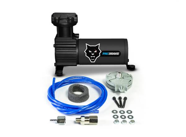 Pacbrake - HP10142-B (Basic) 12V HP325 Series Air Compressor Kit - Matte Black (Replacement Kit)