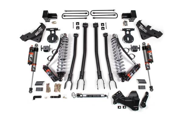 BDS Suspension - 5 Inch Lift Kit w/ 4-Link | FOX 2.5 Performance Elite Coil-Over Conversion | Ford F250/F350 Super Duty (23-25) 4WD | Diesel