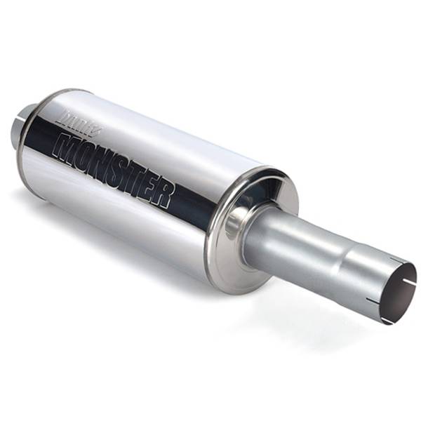 Banks Power - Stainless Steel Exhaust Muffler 4 Inch Inlet and Outlet Various Applications Banks Power