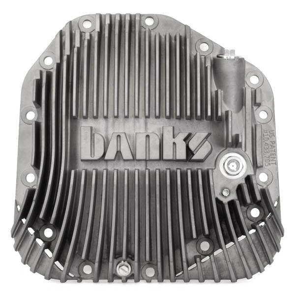 Banks Power - Ram-Air Differential Cover Kit Natural Aluminum w/Hardware for 17-24 Ford F250 HD Tow Pkg and F350 SRW with Dana M275 Rear Axle Banks Power