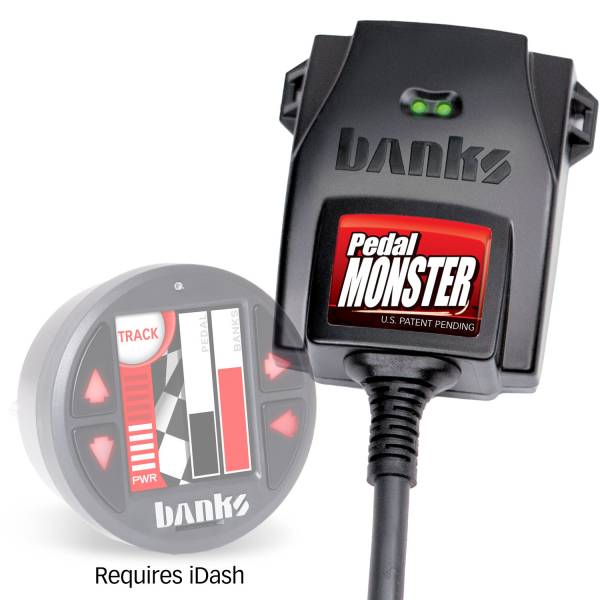 Banks Power - PedalMonster Throttle Sensitivity Booster for use with existing iDash and/or Derringer for 07-19 Ram 2500/3500 11-20 Ford F-Series 6.7L Banks Power