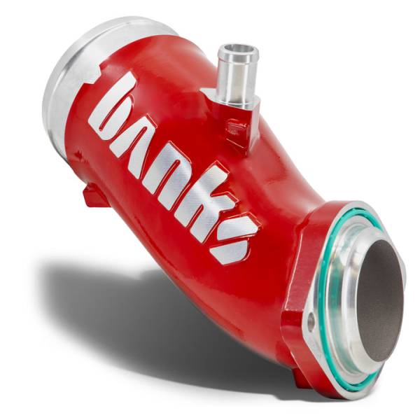 Banks Power - Monster-Ram Turbo Inlet Elbow 17-24 Chevy/GMC 2500/3500 6.6L Duramax L5P Red Powdercoat Banks Power
