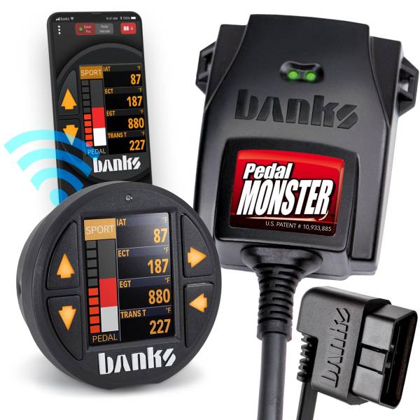 Banks Power - PedalMonster Throttle Sensitivity Booster, Standalone and iDash Kits for many Cadillac, Chevy/GMC