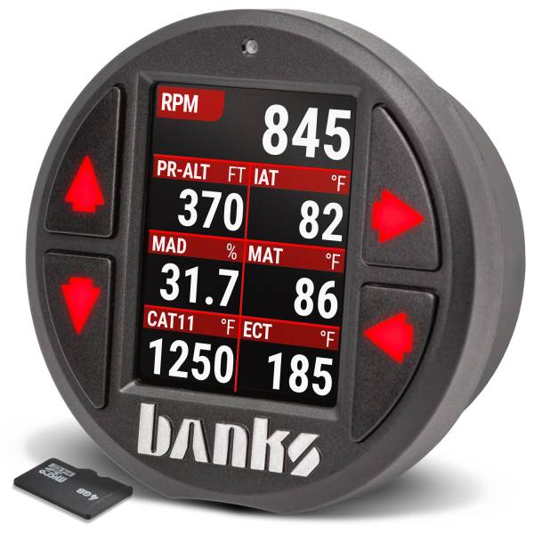 Banks Power - Banks iDash Data Pro for use with OBDII CAN bus vehicles Stand-Alone Banks Power