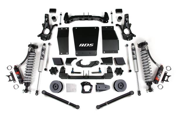 BDS Suspension - 4 Inch Lift Kit FOX 2.5 Performance Elite Coil-Over Cast Steel 15-19 Suburban, Tahoe, Yukon/XL 1500 4WD