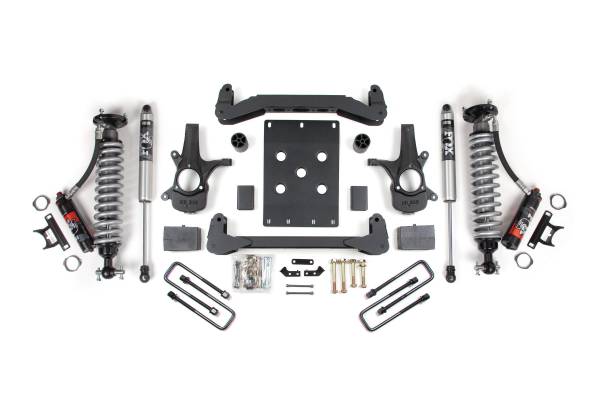 BDS Suspension - 4 Inch Lift Kit FOX 2.0 Performance Elite 5 Inch Block Lift Coil-Over 07-13 Silverado/Sierra 1500 2WD BDS Suspension