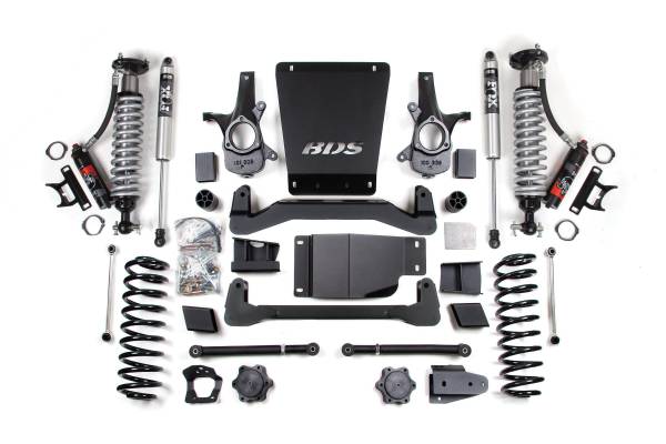 BDS Suspension - 6 Inch Lift Kit FOX 2.5 Performance Elite Coil-Over 07-14 Avalanche, Surburban, Tahoe, Yukon 1500 4WD