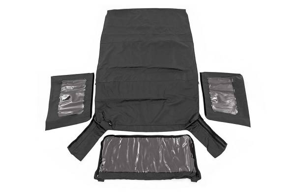 Rough Country - Jeep Replacement Soft Top Black 07-09 JK Wrangler 4 Door Rough Country