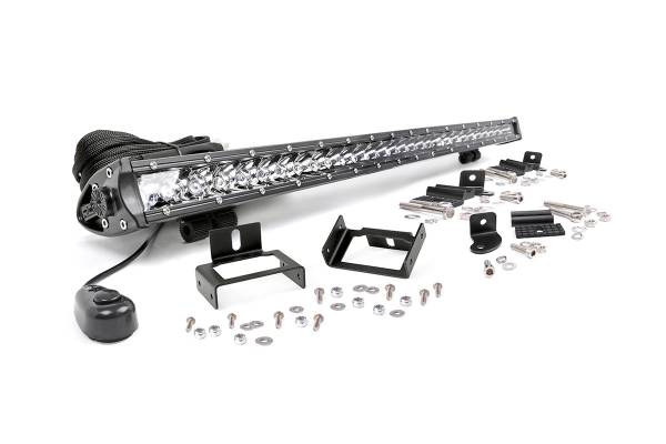 Rough Country - Ford Super Duty 30 Inch Cree LED Grille Kit Single 11-16 F-250/F-350 Rough Country