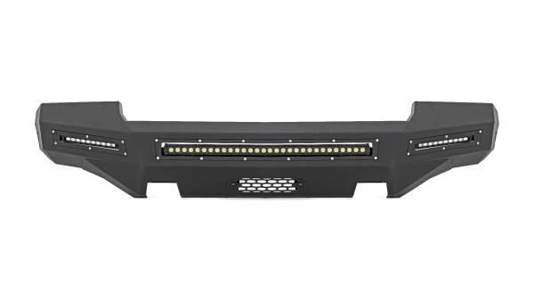 Rough Country - 07-13 GMC Sierra 1500 Front High Clearance Bumper Kit w/LEDs Rough Country