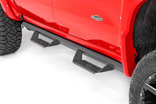 Rough Country - AL2 Drop Steps Crew Cab 19-21 Ford F-150/Super Duty 2WD/4WD Rough Country