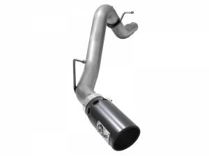 AFE Large Bore-HD 3-1/2" 409 Stainless Steel DPF-Back Exhaust System