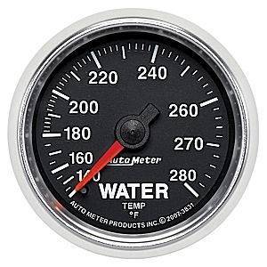 Gauges & Pods - Gauges - Autometer - Autometer 3831 GS 2 1/16" Water Temperature