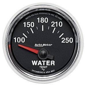 Gauges & Pods - Gauges - Autometer - Autometer 3837 GS 2 1/16" Water Temperature