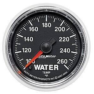 Autometer 3855 GS 2 1/16" Water Temperature