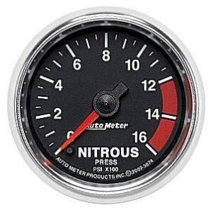 Autometer 3874 GS 2 1/16" Nitrous Pressure