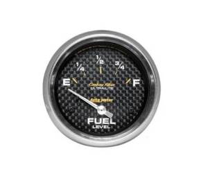 Autometer 4816 Carbon Fiber 2 5/8" Fuel Level
