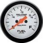 Autometer 5710 Phantom Series Fuel Level Gauge 0-280 ohm 2-1/16in