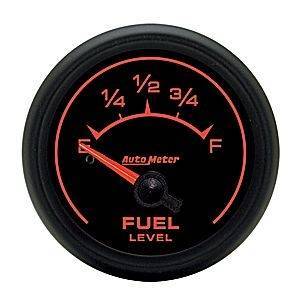 Autometer 5916 ES 2-1/16" Fuel Level Gauge for #3262 Sending Unit