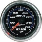 Autometer 6155 Cobalt Series Water Temp Gauge 100-260F 2-1/16in