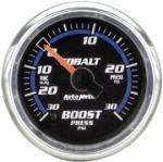 Autometer 6159 Cobalt Series Vacuum Boost 30 Hg/ 30 Psi 2-1/16in. H