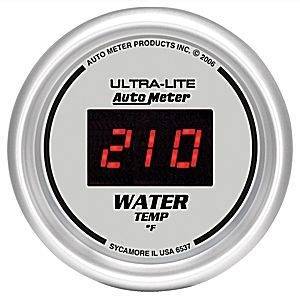Autometer 6537 300* Ultra-Lite Digital Water Temp Gauge 2-1/16"