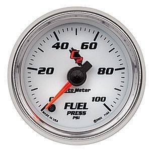 Autometer 7163 C2 Series FUEL Pressure Gauge, 0 - 100 PSI