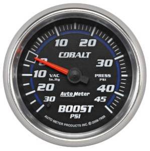Autometer 7908 Cobalt 2 5/8" Vacuum/ Boost