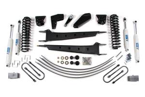 BDS Suspension - BDS 502H 4" Radius Arm Lift Kit for for 1980-1983 Ford F100, and 1980-1996 F150 w/power steering - Image 1