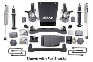 BDS 184H 4" Lift Kit for 2007 - 2013 Chevrolet/GMC Silverado/Sierra 1500 4x4