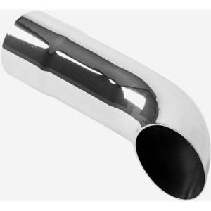 Exhaust - Exhaust Tips - Magnaflow - Large Diameter Stainless Steel Turn Down Tip - 4"D x 4"I x 16"L
