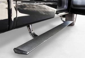 Exterior - Running Boards - AMP Research - AMP Research 2008-2016 Ford SD All Cabs PowerStep Plug N Play - Black