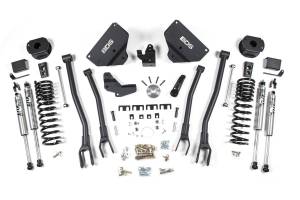 BDS Suspension - BDS 1634H 4" 4-Link Suspension System | 14-18 Ram 2500 4WD w/ Rear Air Ride - GAS ENGINE ONLY - Image 1