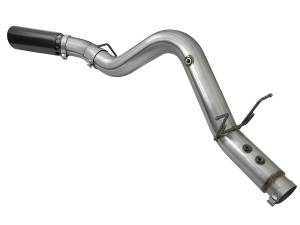 AFE - AFE Large Bore-HD 5" 409 Stainless Steel DPF-Back Exhaust System W/Black Tip 17-19 L5P Duramax - Image 2