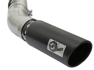 AFE - AFE Large Bore-HD 5" 409 Stainless Steel DPF-Back Exhaust System W/Black Tip 17-19 L5P Duramax - Image 4