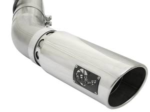 AFE - AFE Large Bore-HD 5" 409 Stainless Steel DPF-Back Exhaust System W/Polished Tip 17-19 L5P Duramax - Image 3