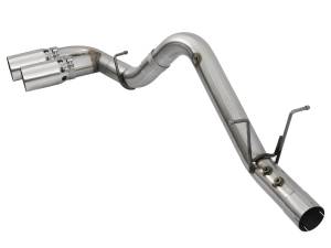 AFE - AFE Rebel XD Series 4" 409 Stainless Steel DPF-Back Exhaust System W/Polished Tips 17-19 L5P Duramax - Image 5