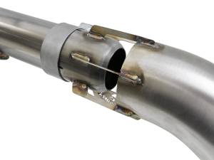 AFE - AFE Large Bore-HD 3" 409 Stainless Steel Hi-Tuck DPF-Back Exhaust System W/Polished Tip - Image 4