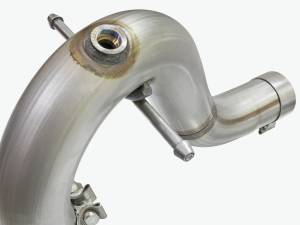 AFE - AFE Rebel Series Side Exit 3" 409 Stainless Steel DPF-Back Exhaust System W/Black Tips - Image 4
