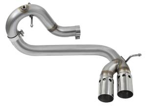 2016-20 Colorado/Canyon 2.8L LWN Duramax - Exhaust Systems & Components - AFE - AFE Rebel Series Side Exit 3" 409 Stainless Steel DPF-Back Exhaust System W/Polished Tips