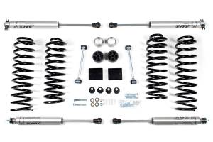 BDS 1430H 2" Spring Lift Kit for the 2012-2018 Jeep Wrangler JK 4 door 4WD