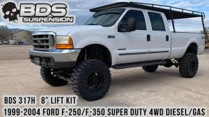 BDS Suspension - BDS 317H 8" Suspension Lift Kit for 1999-2004 Ford F250/F350 4WD - Image 2