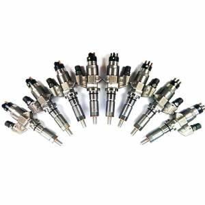 Fuel System & Components - Fuel Injectors & Parts - Dynomite Diesel - Duramax 01-04 LB7 Brand New Injector Set 45 Percent Over 75hp Dynomite Diesel