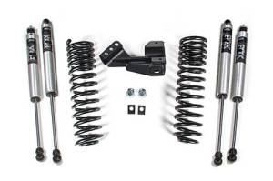 Steering And Suspension - Lift & Leveling Kits - BDS Suspension - BDS Suspension Performance 2" Coil Spring Leveling Kit 2017-22 F250/F350 Super Duty 4x4