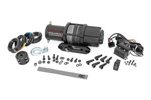 4500 LB UTV/ATV Electric Winch w/Synthetic Rope Rough Country